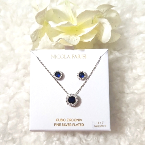 Italian Necklace and Earrings Set - Picture 1 of 2